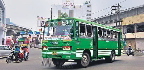 Private Buses plying in Kochi city will still find it difficult to meet the operational cost.
