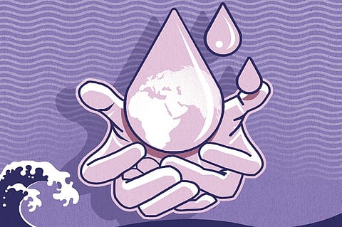 Following Chanakya's water neeti