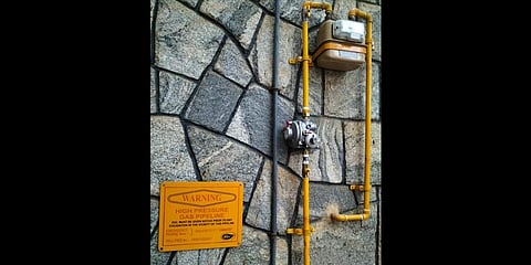 Piped natural gas reached the kitchens in Horamavu last week