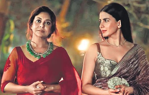 Shefali Shah (left) and Kirti Kulhari from the show Human
