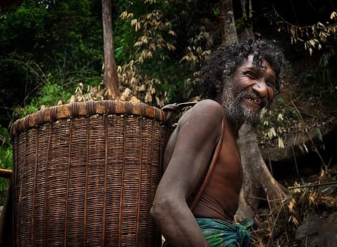 Karimpuzha Mathan's smile was one many couldn't help but remember . (Photo | EPS)