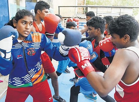 Around 35 students are trained | R Satish Babu