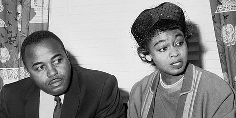 Christopher McNair and Maxine McNair, parents of Denise McNair, one of four African American girls who died in a church bombing in Birmingham, Ala., Sept. 15. (Photo | AP)