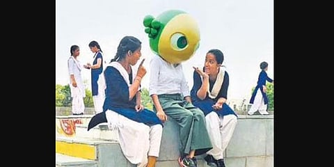 Photographs of a few young women interviewed by Princess Pea.