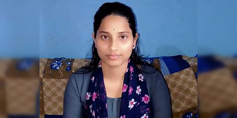 23-year-old widow Mousumi Mohanty. (Photo| EPS)