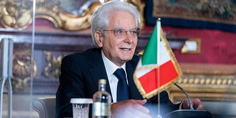Italy President Sergio Mattarella. (Photo| AP)