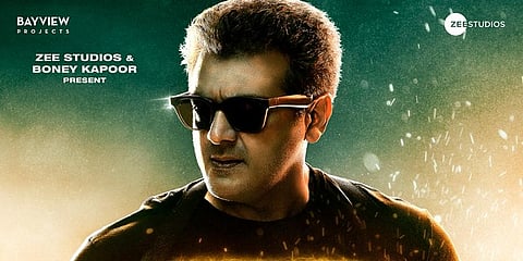 Valimai is Ajith Kumar's second collaboration with producer Boney Kapoor. (Photo | Twitter)