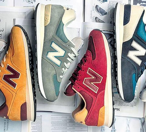 The '574 sneakers' by New Balance (Photo| SPecial Arrangement)