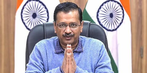 Delhi CM Arvind Kejriwal (Photo| Twitter screengrab)