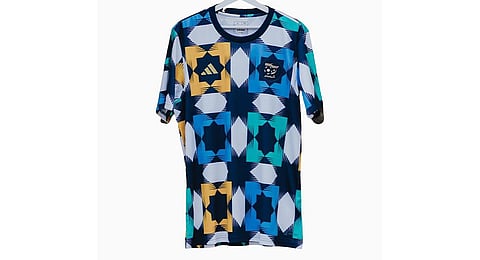 Adidas unveiled the new design for Algeria's national soccer team last week. (Photo | Twitter)