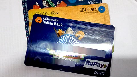 Debit and credit cards image used for representational purpose. (Abraham Richard M)