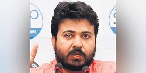 Senior Aam Aadmi Party leader Durgesh Pathak. (File Photo)