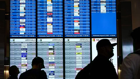 The websites for a number of major US airports were briefly taken offline after a cyberattack promoted by a pro-Russian hacking group. (Photo | AFP)