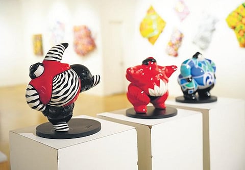 Arnaud Nazare Aga’s Sumo sculptures