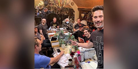 Actor Joe Manganiello and team set to make a documentary on the popular tabletop fantasy game 'Dungeons & Dragons.' (Photo | Twitter/Joe Manganiello)