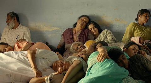 A still from the Lijo Jose Pellissery film 'Nanpakal Nerathu Mayakkam' featuring Mammootty.