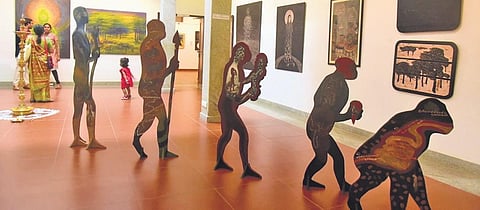 Works of 22 artists are on display