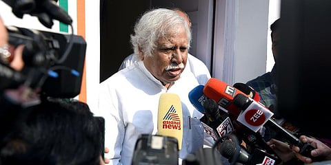 Senior Congress functionary Madhusudan Mistry.