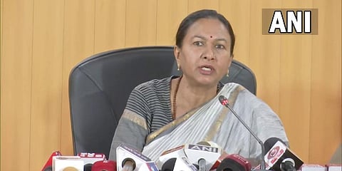 Uttarakhand's Additional Chief Secretary Radha Raturi. (Photo | ANI , Twitter)