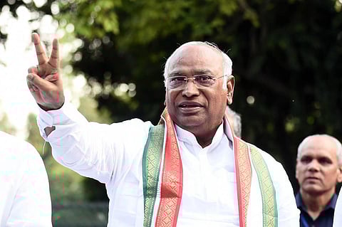 Congress party's new president Mallikarjun Kharge. (Photo | Parveen Negi, EPS)