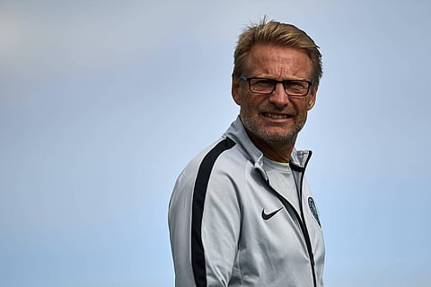 Indian women's football team coach Thomas Dennerby. (Photo | Twitter)