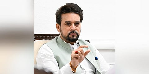 Union Sports Minister Anurag Thakur