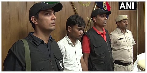 Police claimed that the 22-year-old man Rahul has confessed that he killed his wife over domestic strife. (Photo | ANI Twitter)