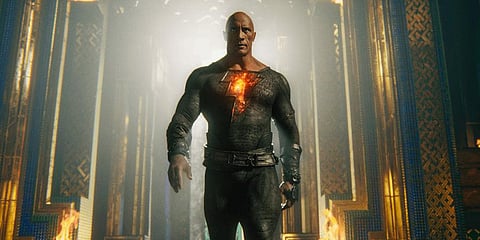 This image released by Warner Bros. Pictures shows Dwayne Johnson in a scene from 'Black Adam.' (Photo | AP)