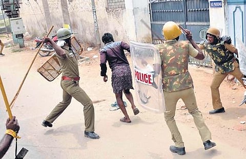 Thoothukudi firing: TN suspends four policemen