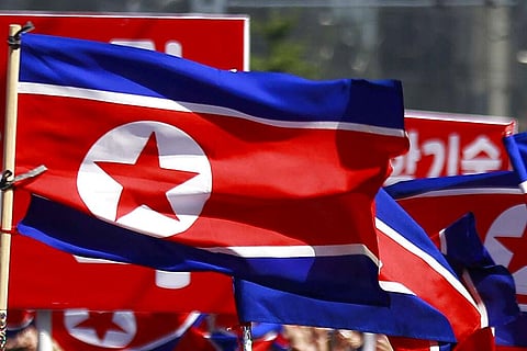 North Korean flag