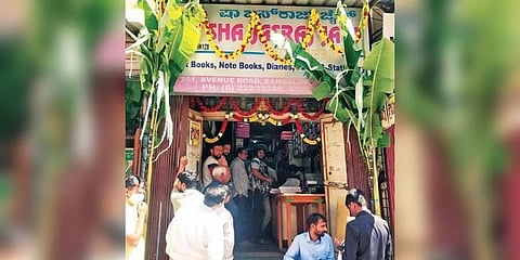 Come Diwali, traders throng this Bengaluru stationery shop