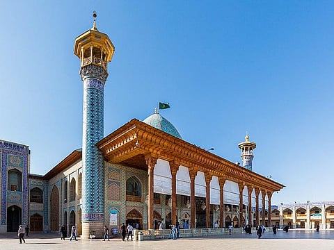 Shah Cheragh mosque in Iran. (Photo | Wikimedia Commons)
