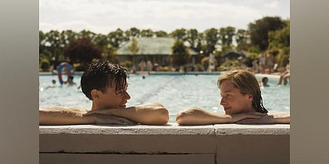 A still from the movie 'My Policeman'