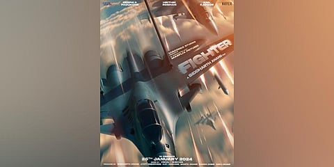 Poster of the movie 'Fighter'(Photo | Twitter)