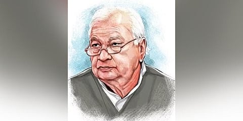 Kerala Governor Arif Mohammed Khan. (Express illustration | Sourav roy)
