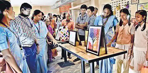 Art exhibition TATTVA 2022. (Photo | (Photo | P Jawahar, EPS)