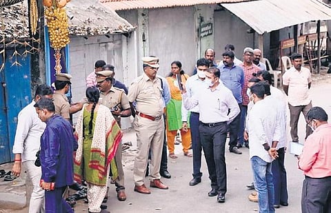 Sleuths of the National Investigation Agency (NIA) on Sunday visited the spot of the blast for the first time after taking over the probe into the case | Express