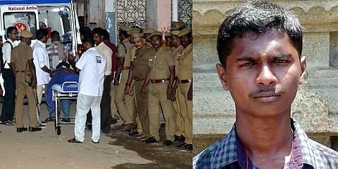 P Ramkumar who was arrested for the murder of S Swathi, in June 2016 at the Nugambakkam railway station allegedly died by suicide in prison the same year. (File Photo | R Satish Babu, EPS)