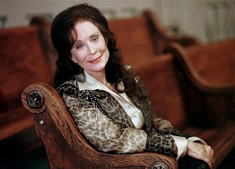 Country music great Loretta Lynn poses for a portrait in September 2000 in Nashville, Tenn. (Photo | AP)