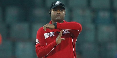 ICC Elite Panel's youngest umpir, Nitin Menon. (Photo | BCCI Twitter)