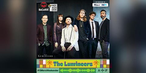 American alternative folk band, The Lumineers all set to perform at the upcoming multi-genre music festival, 'BACARDI NH7 Weekender', in Pune. (Photo | Twitter/The Lumineers