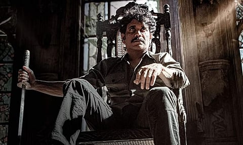 A still from the film 'The Ghost'