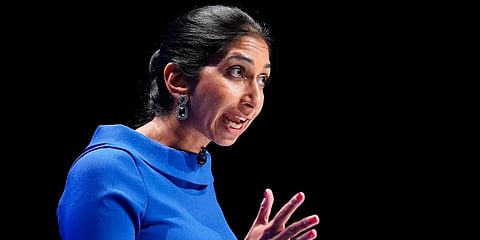 UK Home Secretary Suella Braverman. (Photo | AP)
