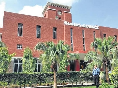 Delhi University’s Ramjas College