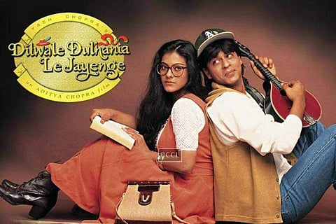 Poster of the 1995 film 'Dilwale Dulhania Le Jayenge'. (Photo | IMDB)