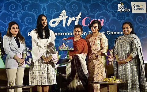 Actor Prayaga Martin launches coffee table book ArtCan on Monday | P Jawahar