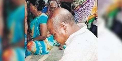 Security guard Abel was assaulted by burglars in Kanchi | Special Arrangement