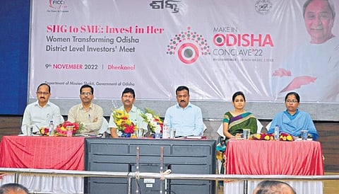 District-level investors’ meet ‘SHG to SME: Invest in Her’ at Dhenkanal| Express