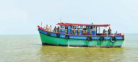 Forest guards patrolling the sanctuary | Express