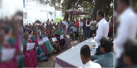 Visuals from the Navsari village (Photo | ANI)